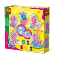 SES Creative 01341 GießEn Und Anmalen-Baby-EinhöRner, Diverse Farben (Us Import)