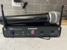 Samson CR88 UHF Wireless Receiver And CH88 Handheld Microphone 638-662 MHz