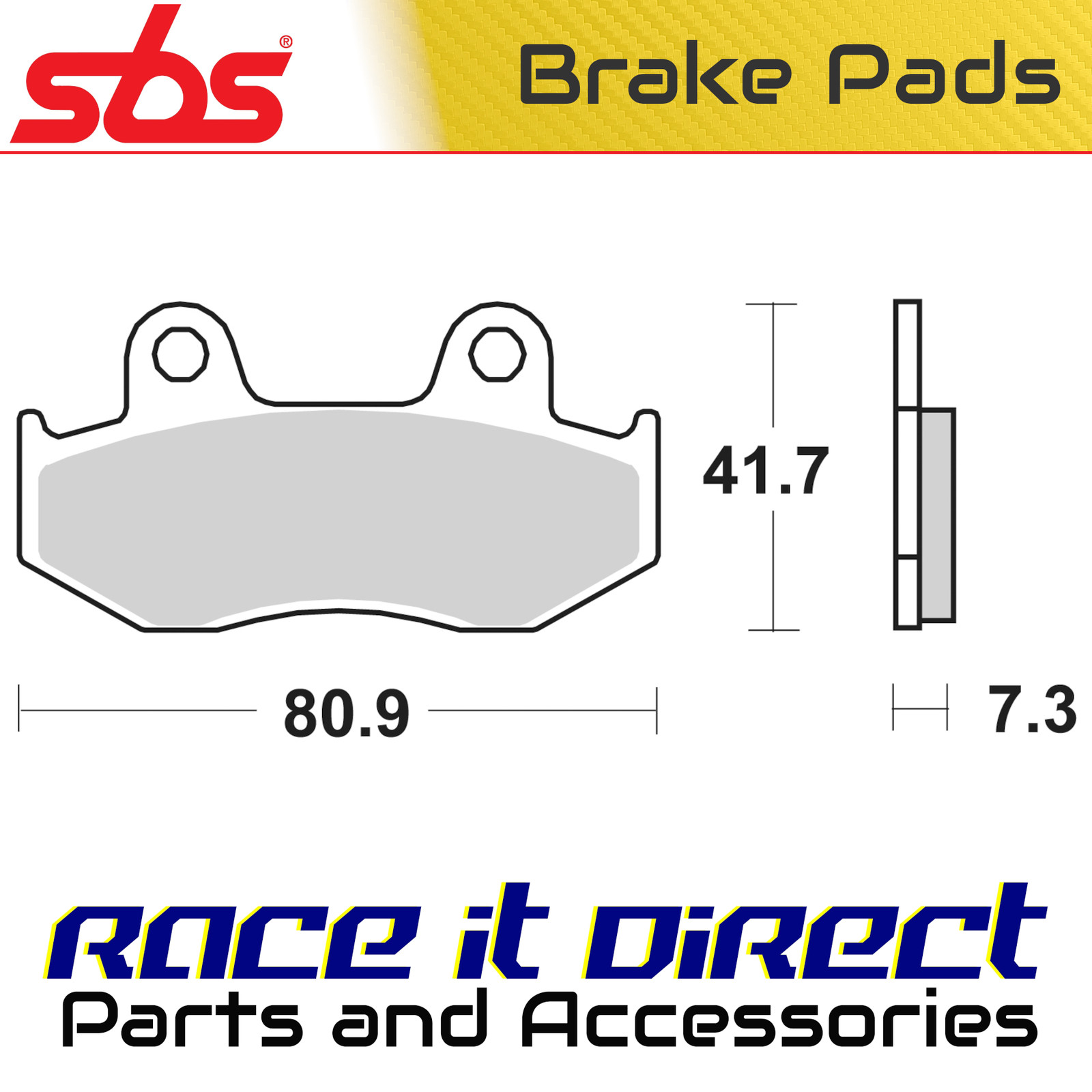 Brake Pads for HONDA NES 150 2000-2006 Front Street SBS - Image 5