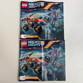 Lego Nexo Knights Minifigure Lot 70355 Aaron's Rock Climber 70353 Heligoyle Figs