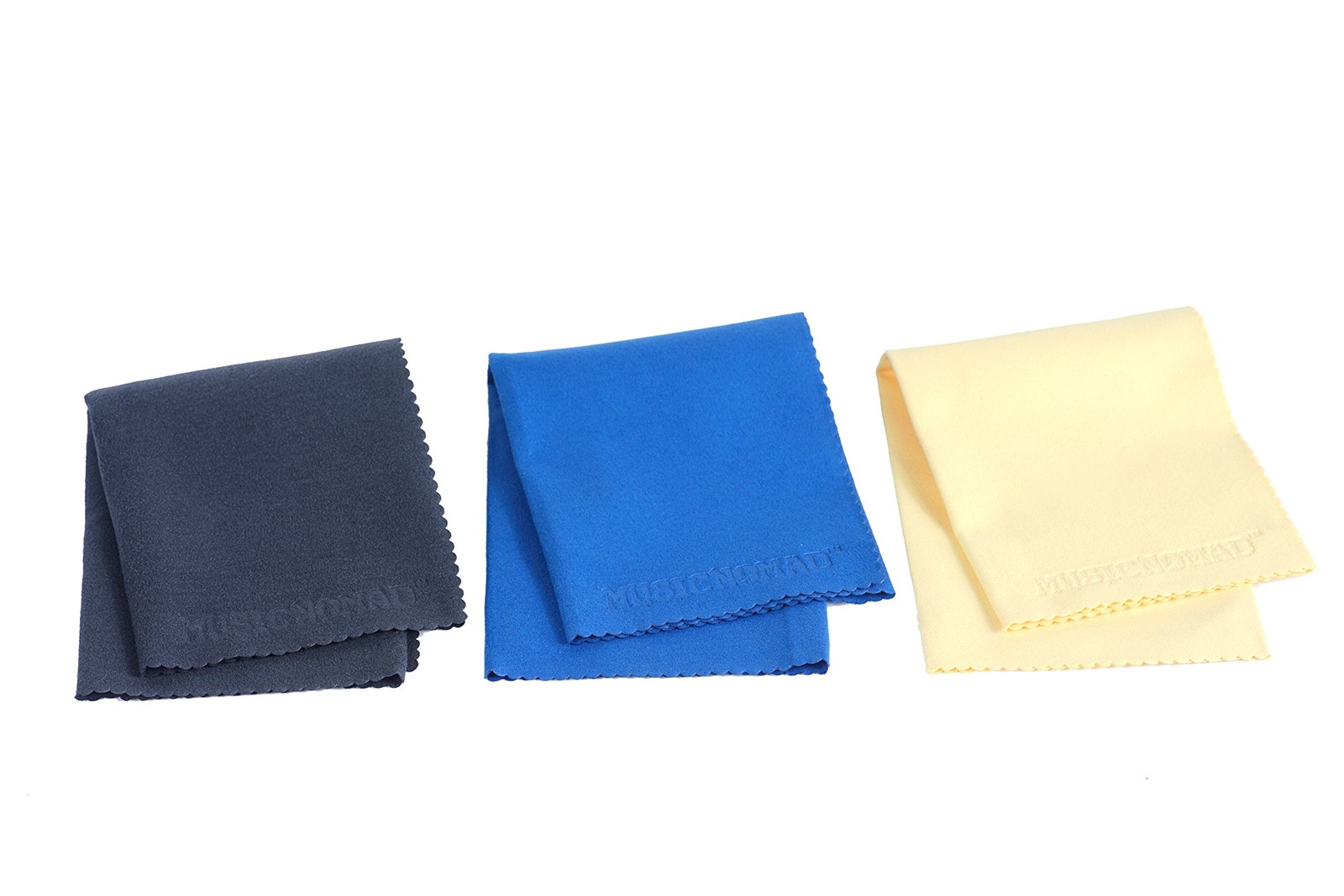 Chiffons de polissage en microfibre lot de 3 anti-rayures pour éliminer les traces sur les vitres