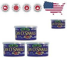 High Protein 3 Pack of Can O' Snails - Ideal for Small Reptiles  Amphibians