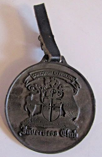 Inverness Golf Club Bag Tag Toledo Ohio Don Perne - PGA Master Professional