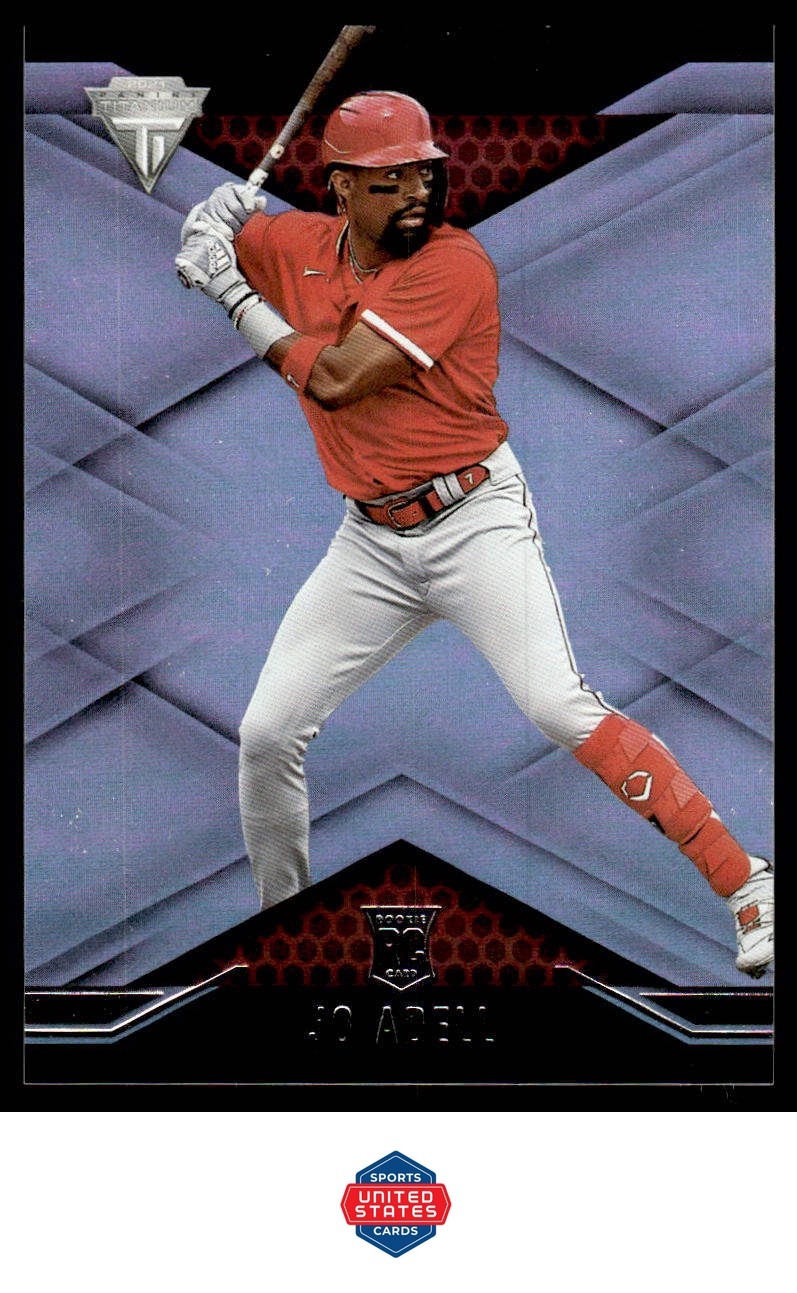 2021 Panini Chronicles #1 Jo Adell Titanium Baseball Card