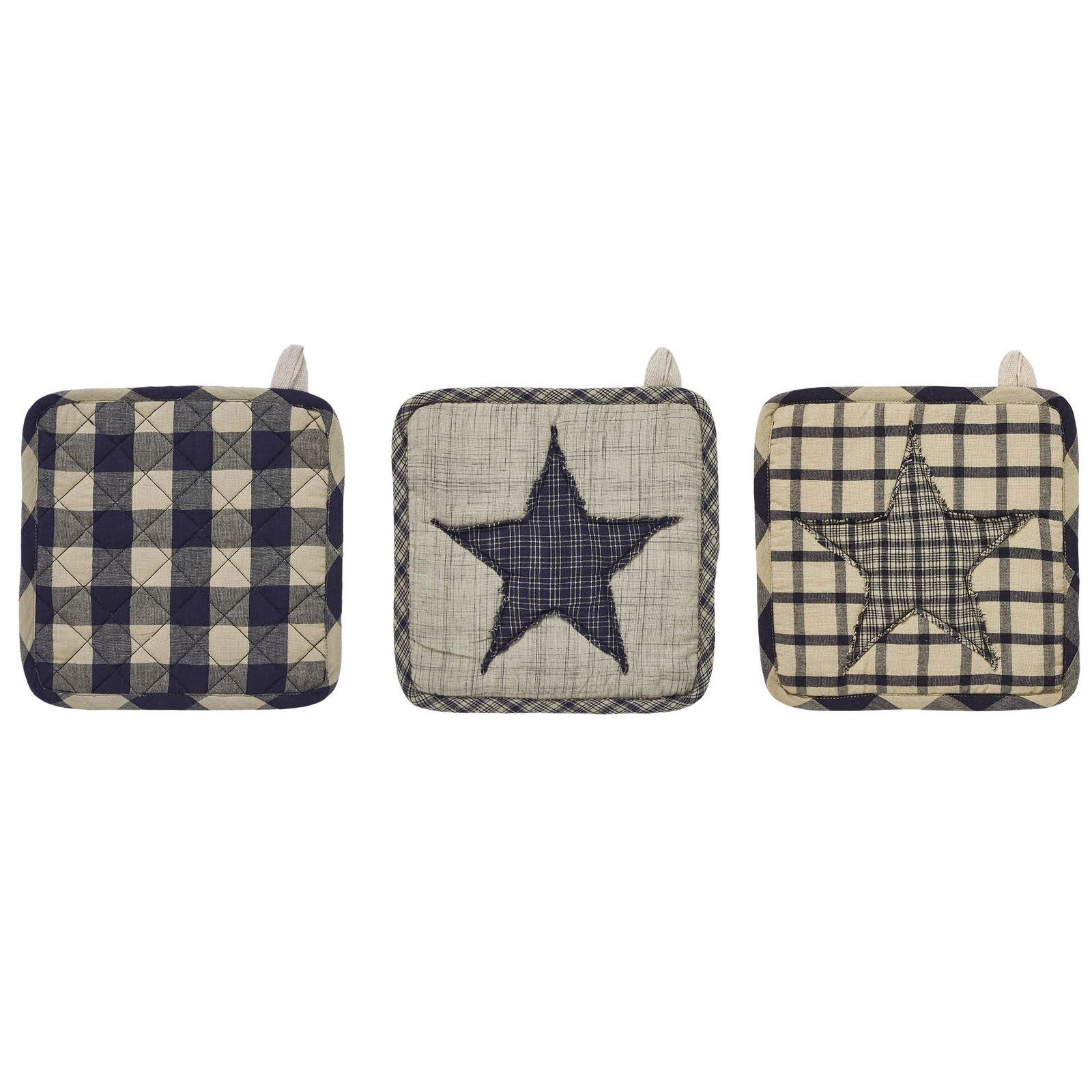 VHC Brands Patchwork Pot Holder - Thumbnail 4