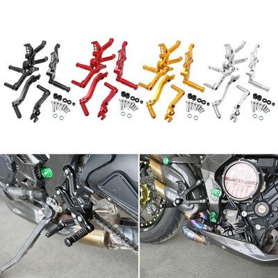 Semspeed Rear Raise Rearset Set Footrest Peg Pedal For MV Agusta Dragster 800RR