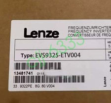 EVS9325-ETV004 NEW LENZE EVS9325ETV004 SERVO DRIVE INVERTER With Relay Terminal