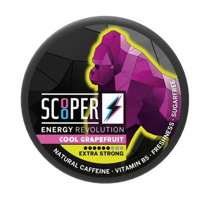Scooper Energy Revolution Cool Grapefruit Extra Strong (2 Dosen a 12St. = 24St.