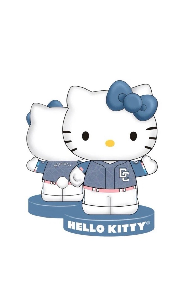 Hello Kitty Bobblehead ナショナルズ ⚾️🔥 Washington Nationals Hello Kitty bobblehead 9/27/25 new in