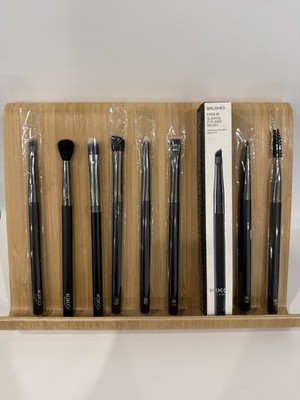 KIKO MILANO Eyeshadow Precision Blend Smudger Crease Eyeliner Makeup Brush Set 9