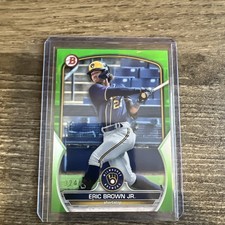 2023 Bowman - Prospects Eric Brown #BP-41 Neon Green /399 (RC)