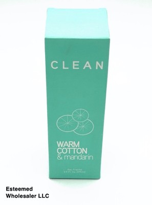 CLEAN Warm Cotton & Mandarin Eau Fraiche 5.9oz