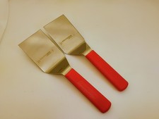 Dexter USA Set 2 4X3 Spatulas Server Turners Grill Griddle S286-4 Stainless Red