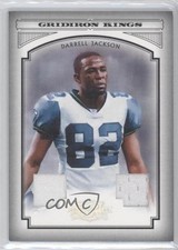2006 Donruss Threads Pro Gridiron Kings Materials 131/175 Darrell Jackson 0a1