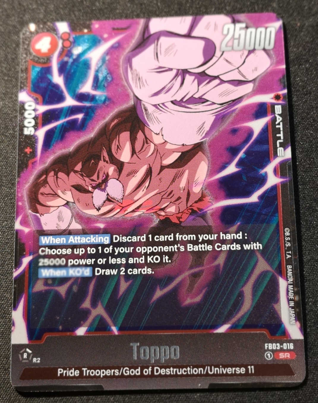 Toppo - FB03-016 - NM - EN - SR