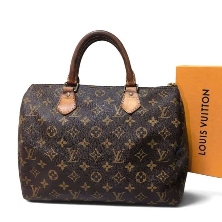 LOUIS VUITTON Speedy 30 M41526 Handbag Boston bag Monogram Brown Women's Auth
