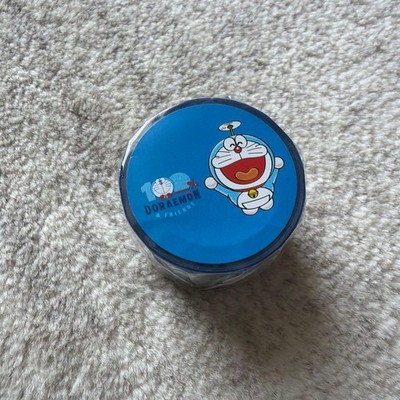 Doraemon 100% Friends Masking Tape Blue  1 Roll, Used/Unopened, Doraemon