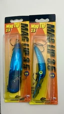 Yakima Mag Lip 3.5  "Metallic BLUE” Kwikfish Lure NEW