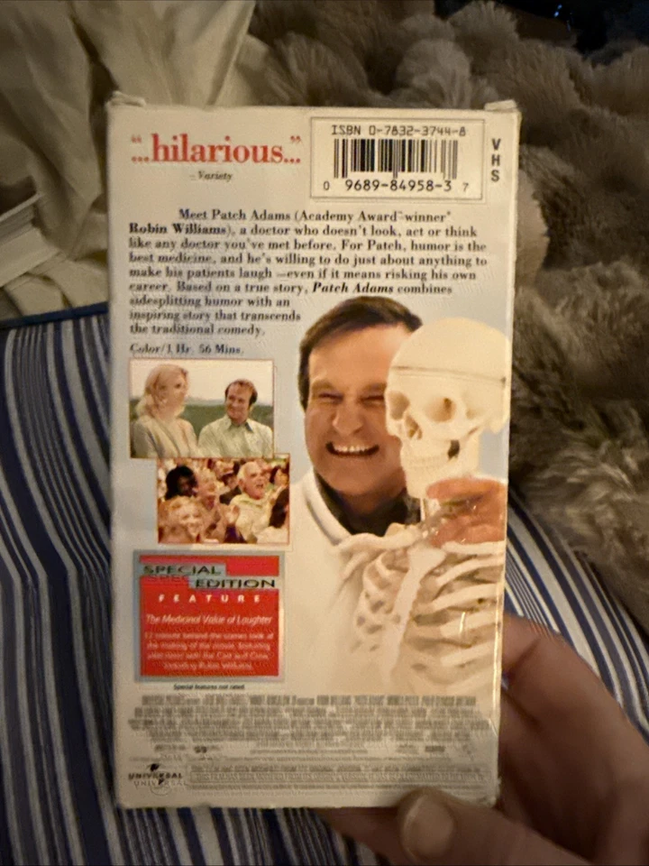 Patch Adams VHS 1999 Universal Studios Special Edition Robin Williams - Image 2 of 4
