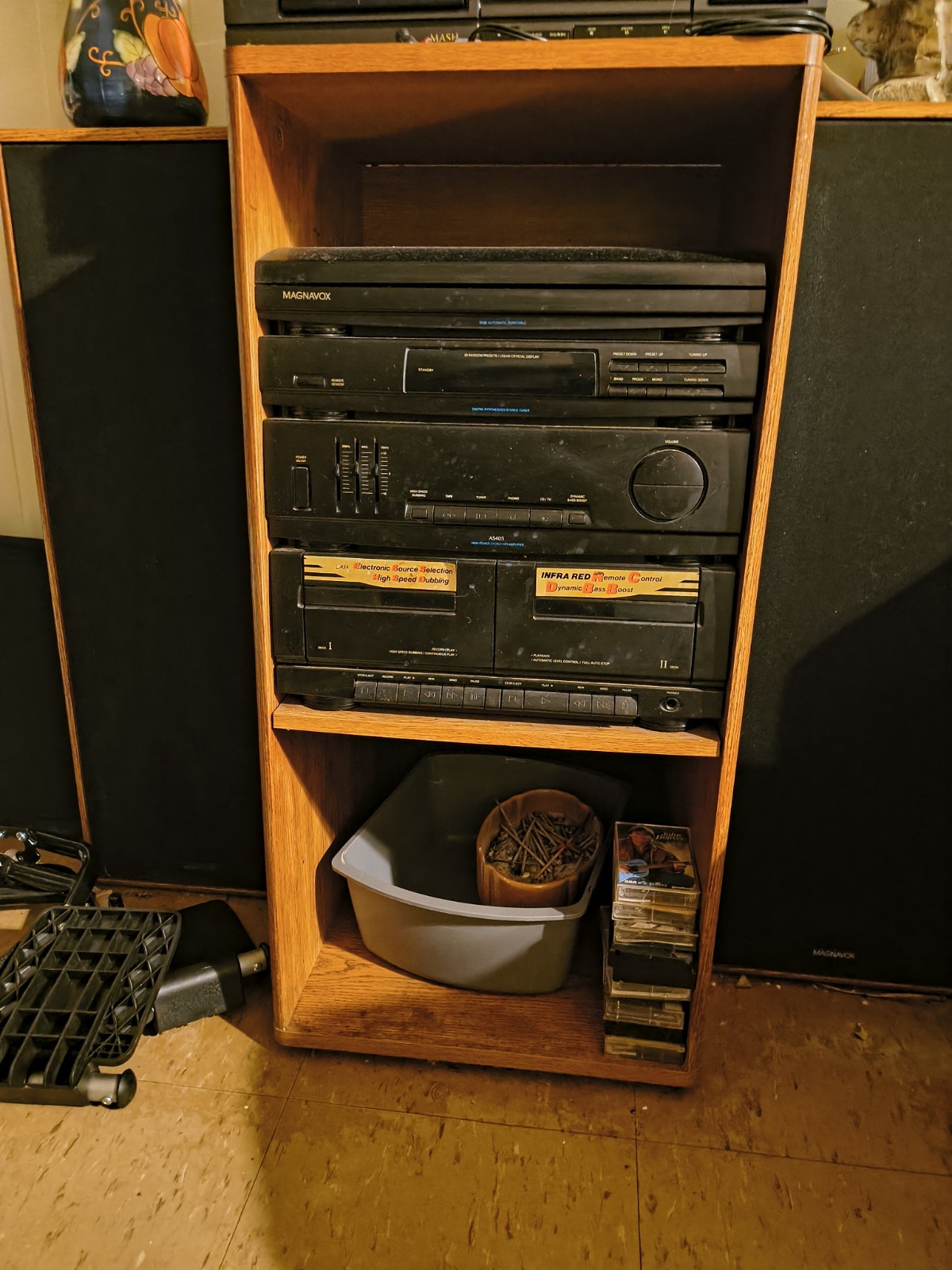 Magnavox Stacker Stereo System Very Good