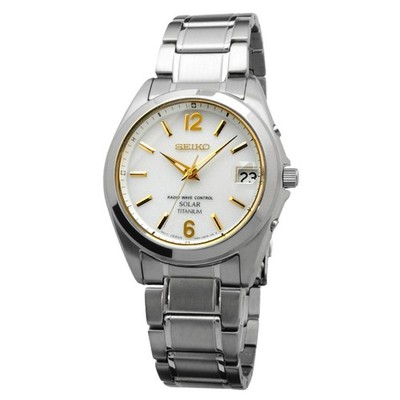 Seiko Spirit Selection SBTM227 Pure Titanium Solar Radio Atomic Men's Watch New