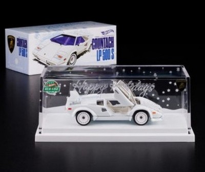 2025 Hot Wheels RLC 1982 Lamborghini Countach LP 500 S Holiday Car - in hand ...