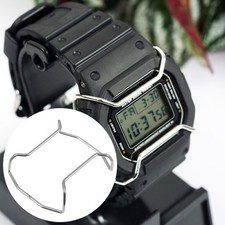 Accesorios de pantalla de cubierta protectora de reloj de parachoques de acero inoxidable
