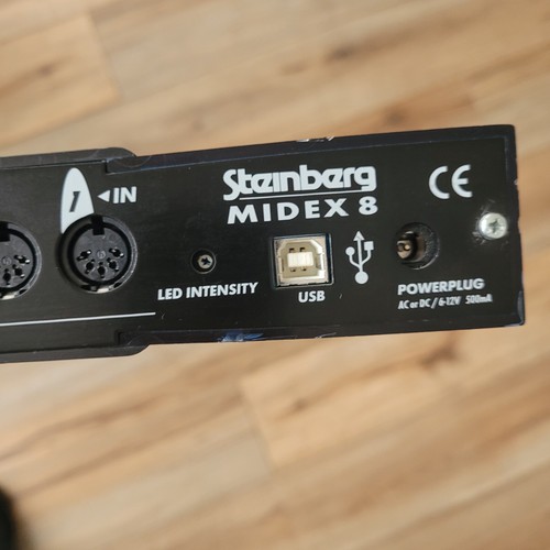 Steinberg MIDEX 8 MIDI Interface Only NO POWER CORD PARTIALLY TESTED READ - Picture 3 of 15