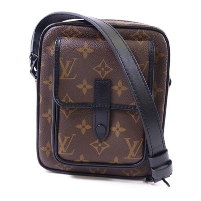 LOUIS VUITTON Christopher Wearable Wallet Shoulder Bag M69404 Monogram Macassar