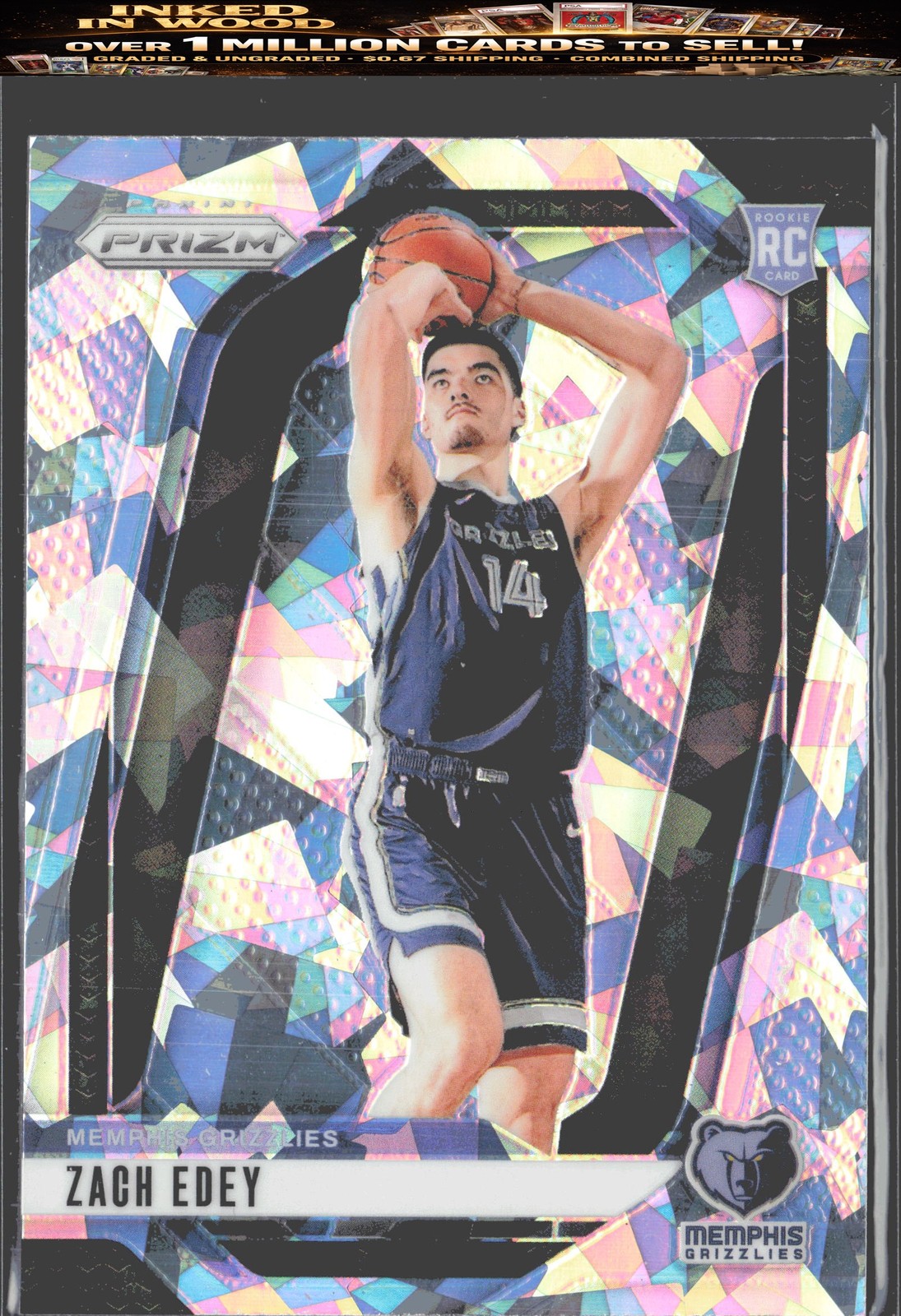 2024-25 Panini Prizm #249 Zach Edey