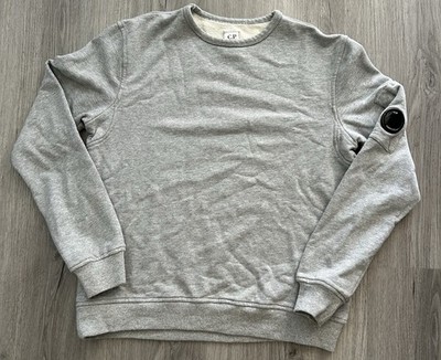 Grey CP Company cotton sweatshirt