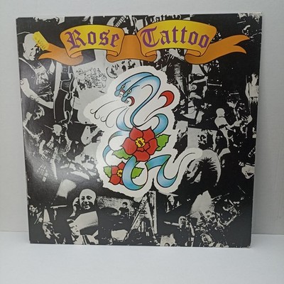 ROSE TATTOO - Rock ''N'' Roll Outlaw - 10 Tracks - 1980 WEA 58 144 - 12'' LP  Vinyl
