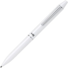 PILOT Frixion Ball 2 Biz 0.5mm Two-Color Erasable Pen Pearl White LFBT3SUFPW