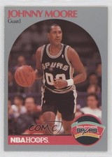 1990-91 NBA Hoops Johnny Moore #269 0w0d