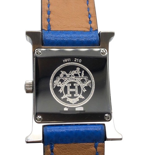 HERMES H Watch HH1.210 SS Herren Armbanduhr Gebraucht
