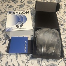 Raycon RBH820-BlK H20 Wireless Noise-Cancelling Over-the-Ear Headphones - Blue