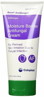 Coloplast Baza Moisture Barrier Antifungal Cream Perineal Skin Irritation 5 Oz