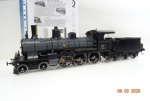 Fulgurex Spur 1 1265 Dampflok A 3/5 202 Gotthardbahn Sound Digital in OVP JL7033 | Zustand: Gebraucht
