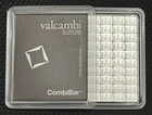 100 x 1 Grams Valcambi Suisse .999 Silver Combi Bar - Sealed w/ Assay Card