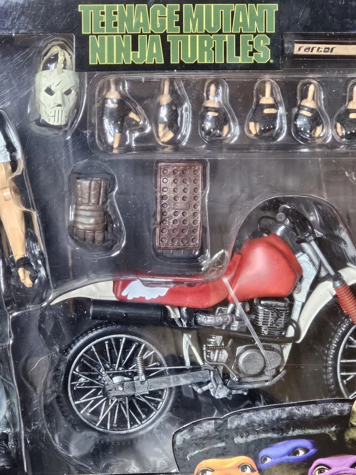 TMNT Teenage Mutant Ninja Turtles Casey Jones with Dirt Bike READ DESCRIPTION - Image 3 of 4