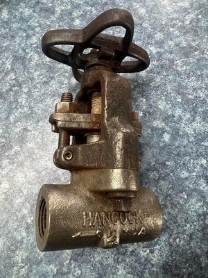 Hancock 1/2in. 6000 WOG Steel Globe Valve