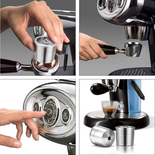 Reusable Refillable Coffee Capsule Stainless Steel Coffee Capsule7529 - Imagen 2 de 6