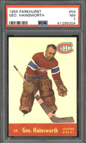 Geo. Hainsworth #59 card