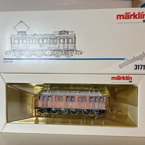 MARKLIN 3171 a SJ Litt D109 Snöbelagd Holzaufbau verschneit  OVP unbespielt | Zustand: Neu