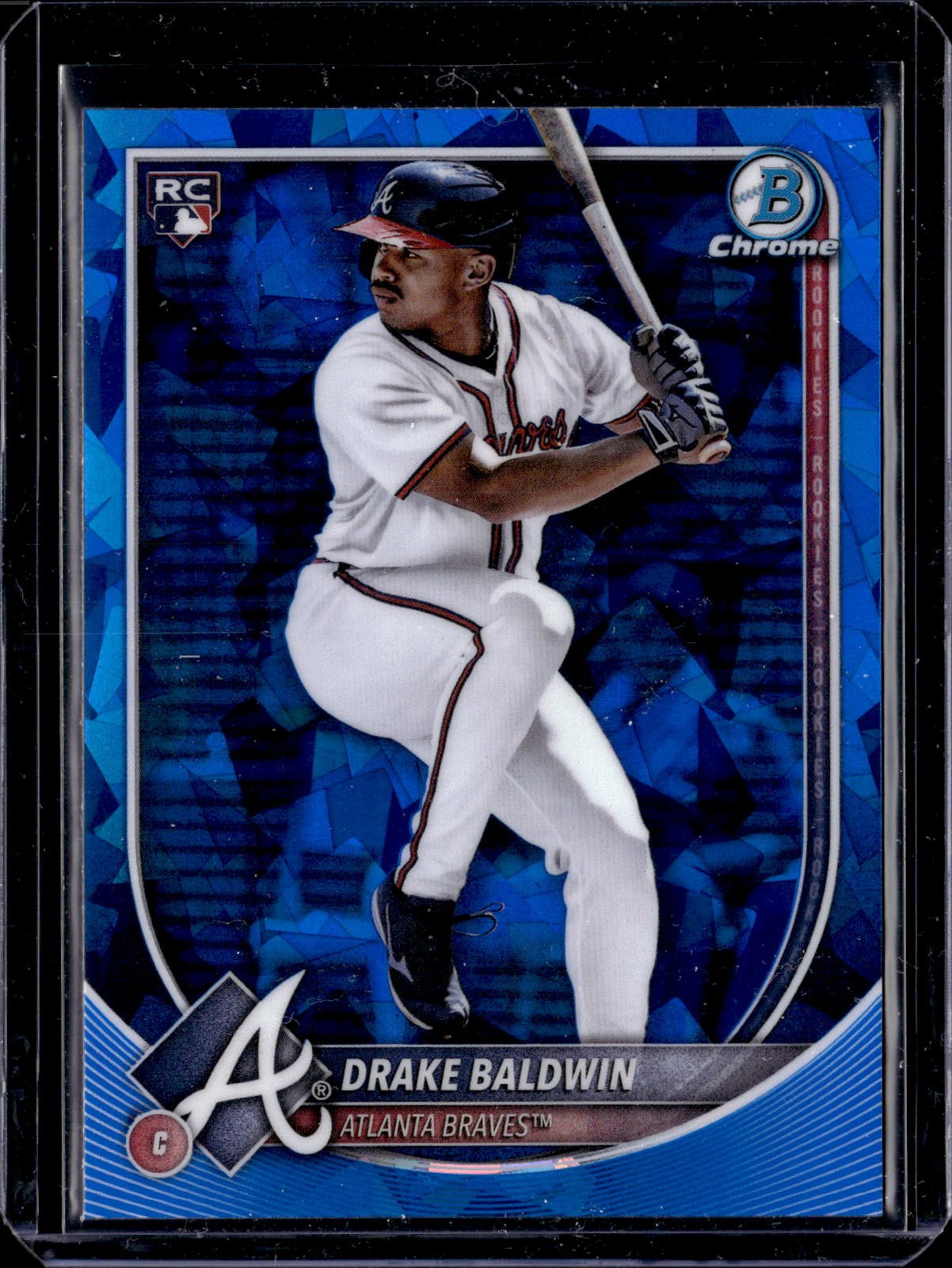 2025 Bowman Chrome Sapphire Edition #75 Drake Baldwin Braves ROY