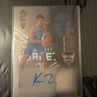 Topps Signature Class 2026 Kon Knueppel Auto CCA-KK Crystal Clear On Card