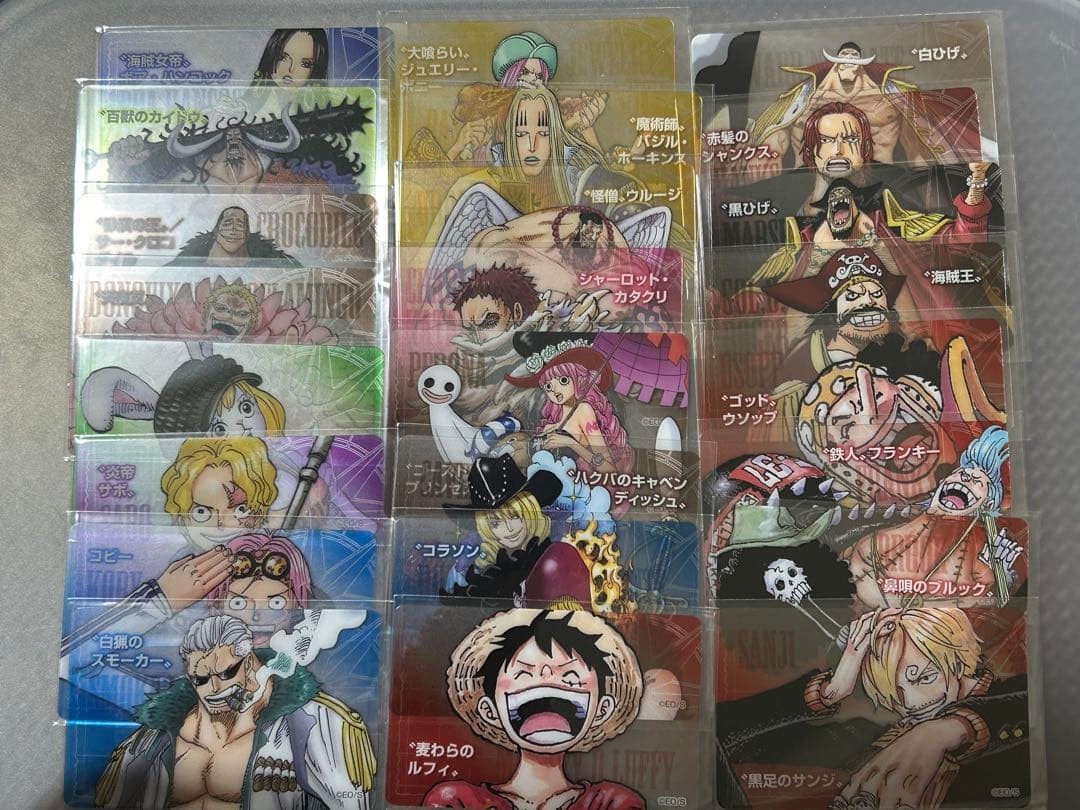 ONE PIECE Jump Festa 2023 Clear Card Set 24 pcs Collectible未使用