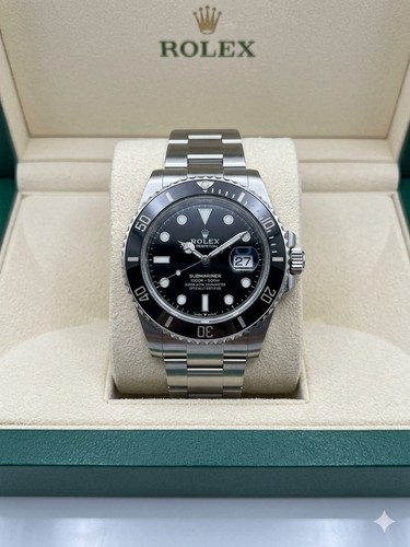 2021 Rolex Submariner Date 126610LN Full Set Warranty Card Stainless Steel