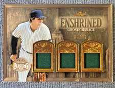 2025 Leaf A Bronx Legacy NYC Goose Gossage Enshrined Patch /50 #E-6 New York