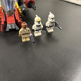 Lego Star Wars Republic Attack Shuttle 8019 100% Complete w/ Minifigs & Manuals